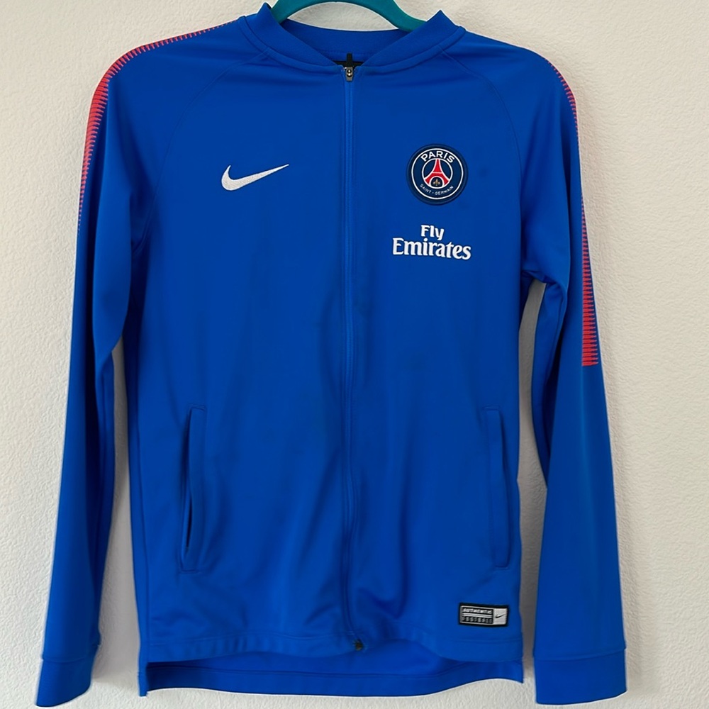 Nike Paris St. Germain authentic football training jacket size Large/12-13 years